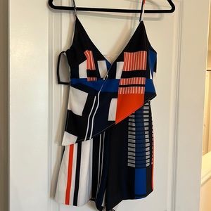 Fun Geometric Jumpsuit/Romper